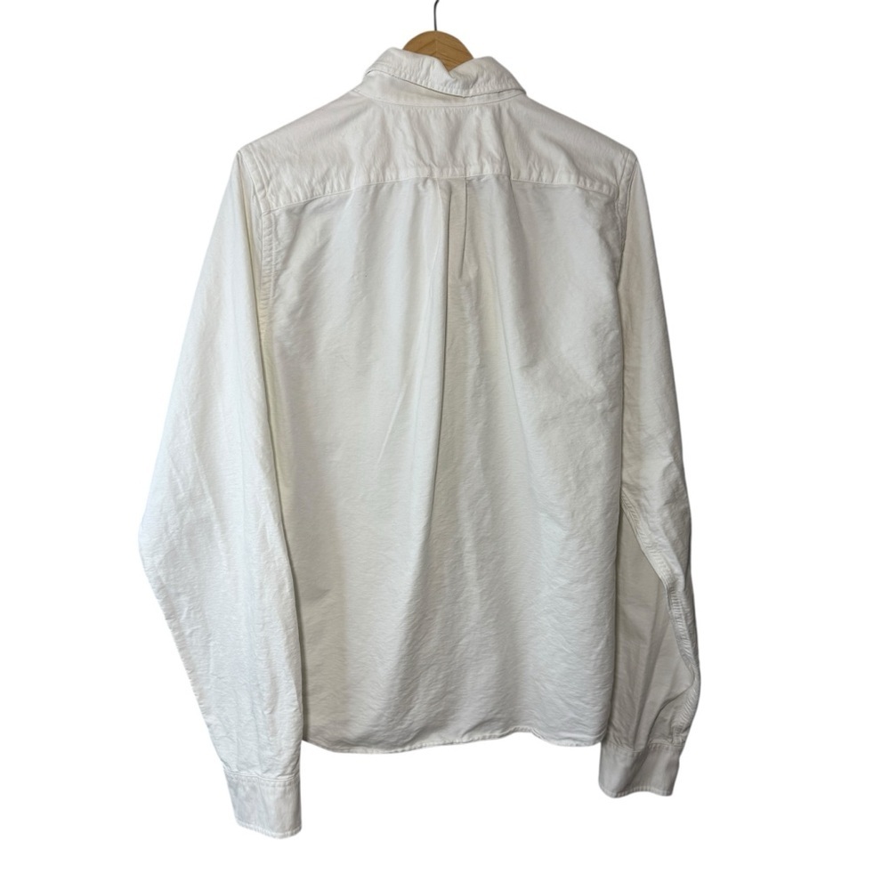 Abercrombie & Fitch White Button Up Shirt Size XXL 100% Cotton - Picture 6 of 9